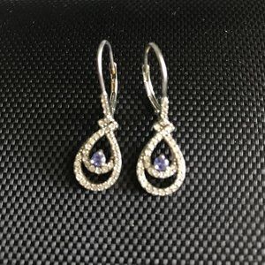 BELLA LUCE  1.80CTW TANZANITE EARRINGS